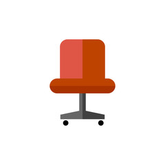 Flat icon - Office chair