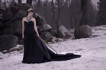 Fototapeta premium Snow queen