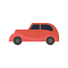 Flat icon - Vintage car