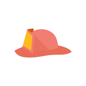 Flat icon - Fireman hat