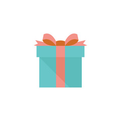Flat icon - Gift box