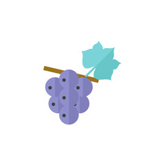 Flat icon - Grape