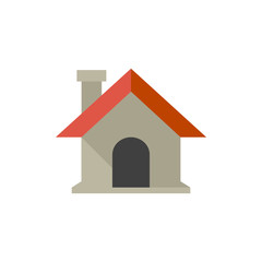Flat icon - Home