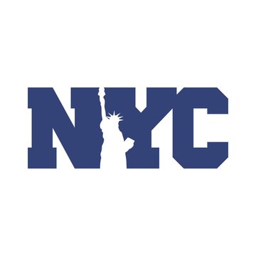 NY logo. new york logo. vector logo.