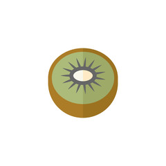 Flat icon - Kiwi fruit