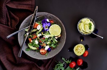 Fototapeta na wymiar Feta Salad