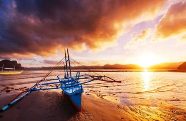 Boat in Philippines