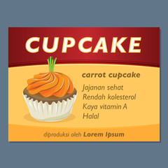 Cupcake Label Template