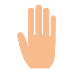 hand human isolated icon