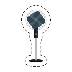 fan appliance isolated icon