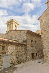 Fototapeta na wymiar The town of Culla in Castellón, Valencia
