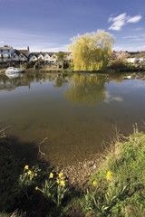 Fototapeta premium River Avon Bidford on Avon Warwickshire The Midlands England