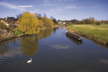 River Avon Bidford on Avon Warwickshire The Midlands England
