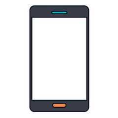 smartphone device isolated icon