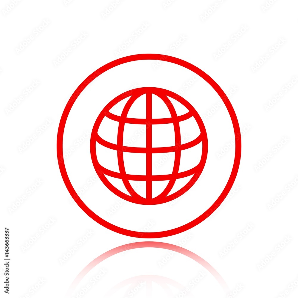 Canvas Prints web icon stock vector illustration flat design