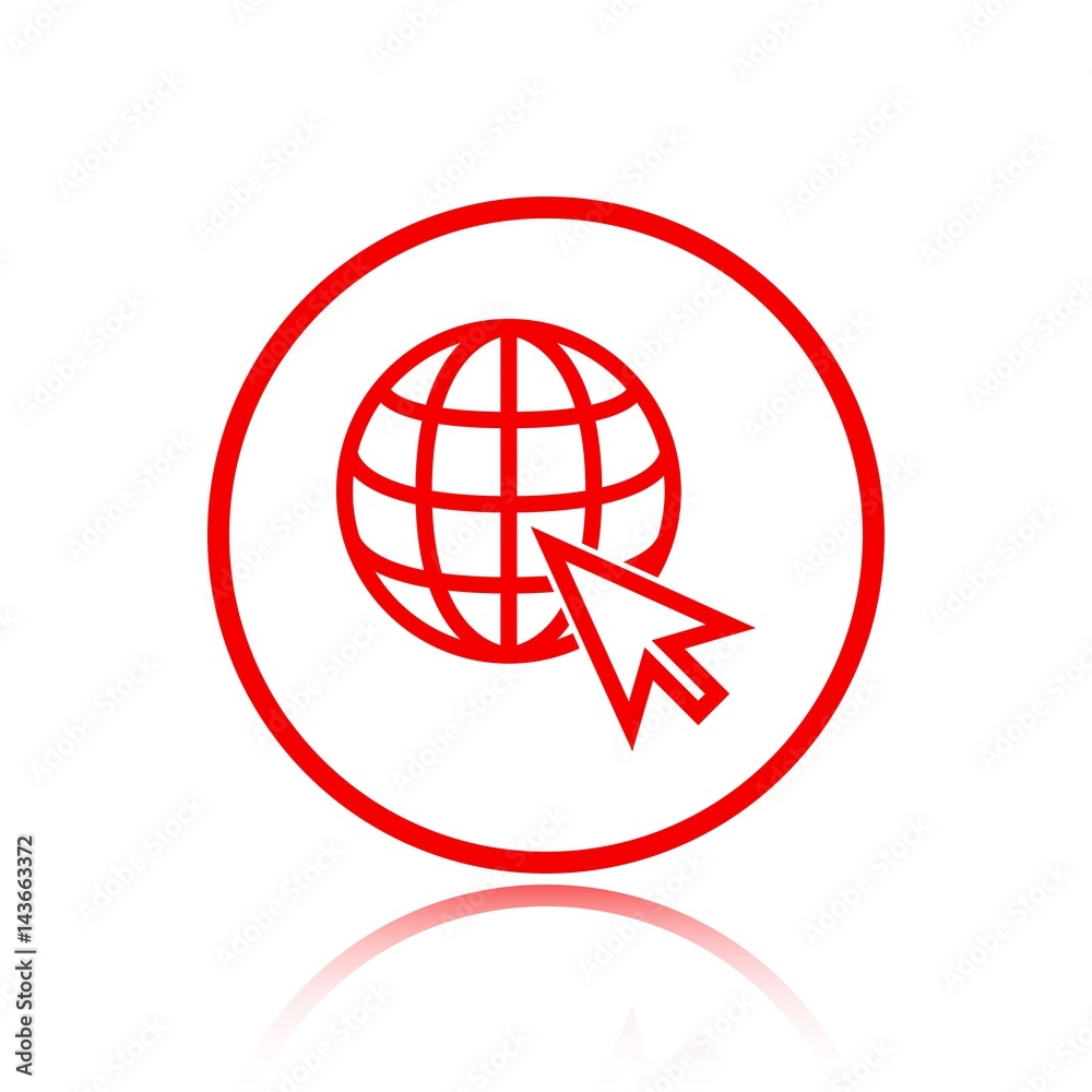 Canvas Prints web icon stock vector illustration flat design