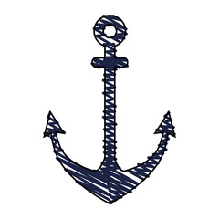anchor maritime isolated icon