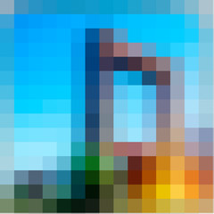 Abstract multicolored  mosaic  background