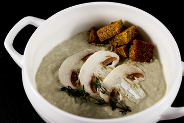 Mushroom cream soup