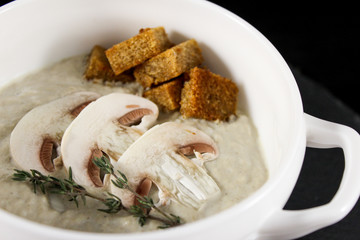 Mushroom cream soup