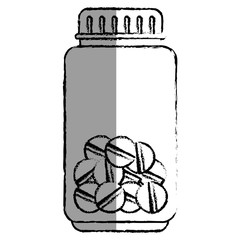 pills drugs isolated icon