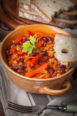 Chilli con carne.