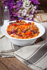 Chilli con carne.