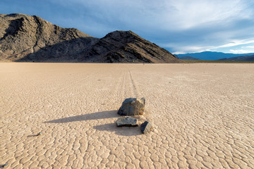 Racetrack Playa in Death Valley National Park, California.