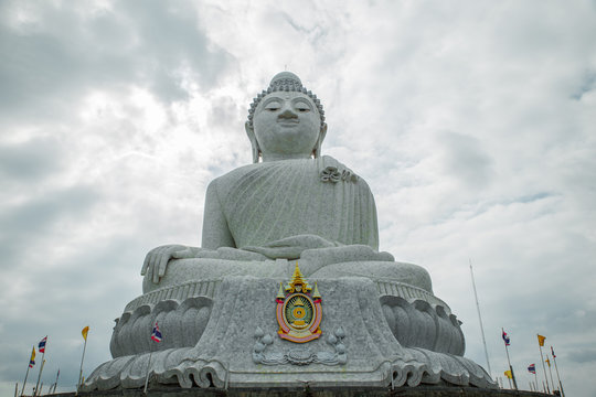 Big Buddha monument on the Phuket island, Thailand.