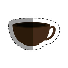 coffee cup isolated icon vector illustration design