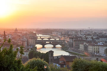 Fototapeta na wymiar Ponte Vecchio Florenz