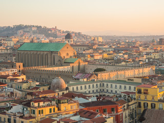 Obraz premium Napoli, Italy. Wonderful landscape on the city and its districts