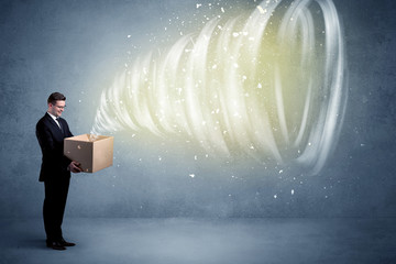 Whirlwind in box concept