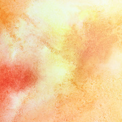 Orange watercolor texture