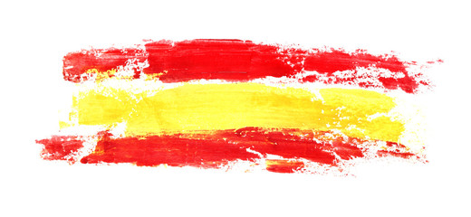 Long flag of Spain