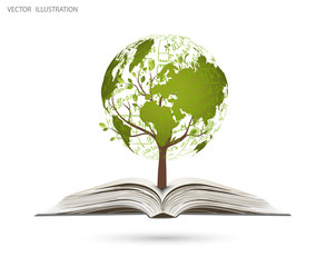 Concept on the theme of science.