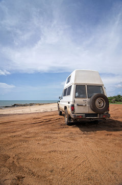 Outback Track to the coastline in Northern Territory - Australia