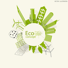 Environmentally friendly world.