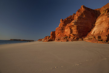 Fototapeta na wymiar Rocky Cost at Dampier Peninsula - Western Australia
