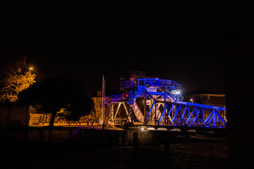 Bridge in the night
