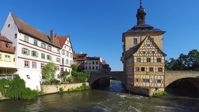 Old Town Hall in Bamberg, Germany