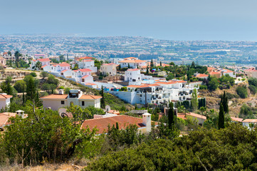Fototapeta na wymiar houses in the Mediterranean