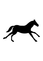 Fototapeta na wymiar Running horse icon, Vector