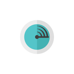 Flat icon - Radar