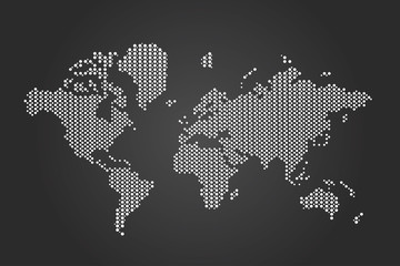 Obraz premium World map