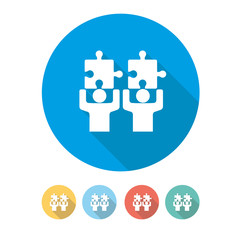Naklejka premium Teamwork Concept