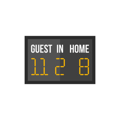 Fototapeta premium Flat icon - Score board
