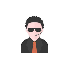 Flat icon - Businessman