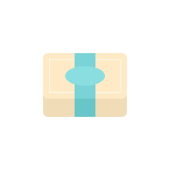 Flat icon - Spa soap