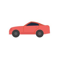 Flat icon - Sport car
